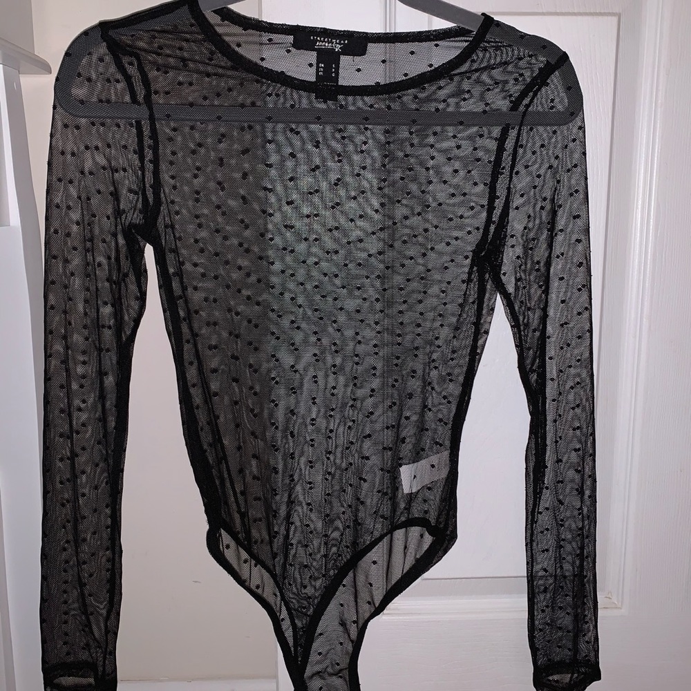 See through bodysuit